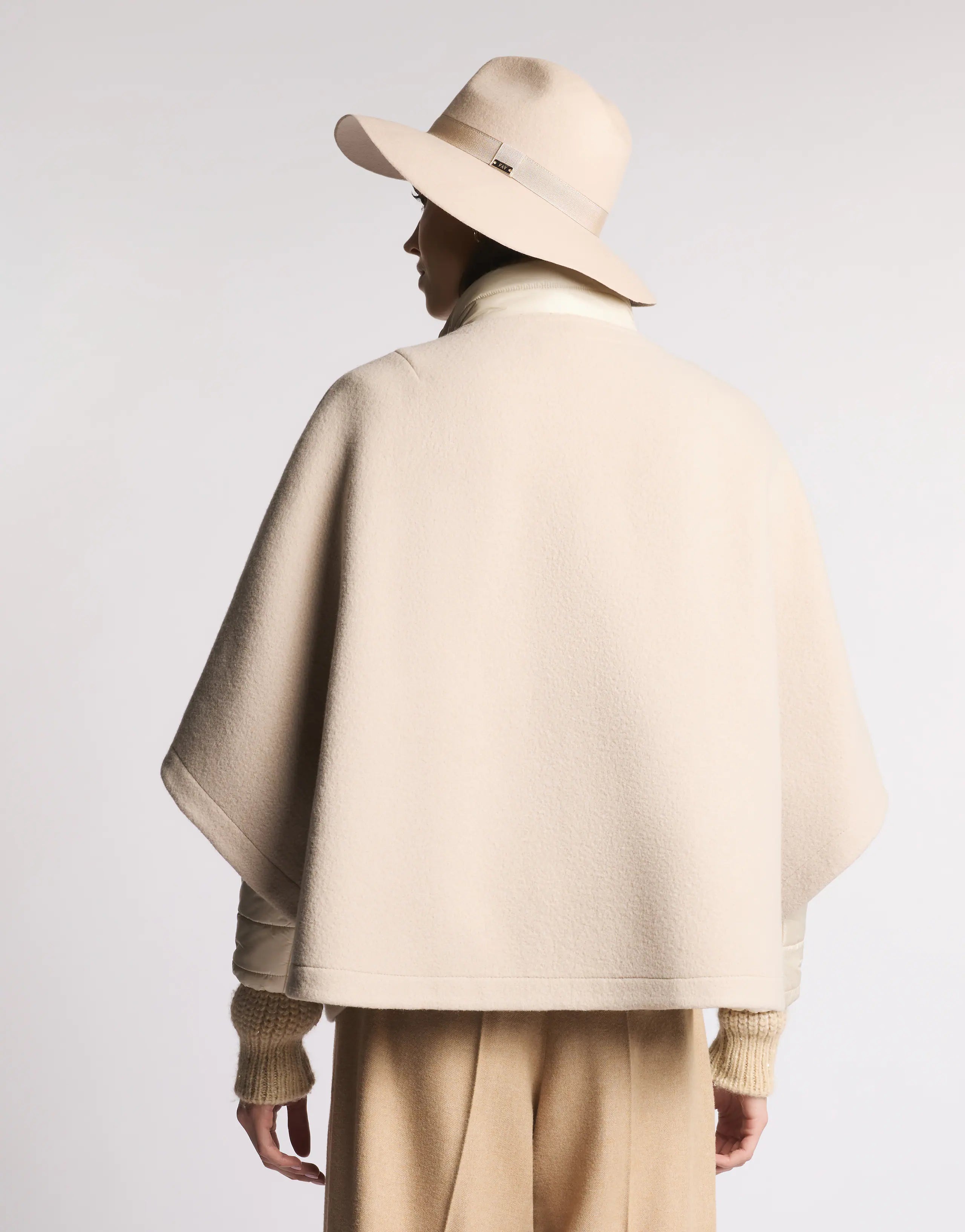 Fay Mantella 3 in 1 Double-face in Lana e Cashmere